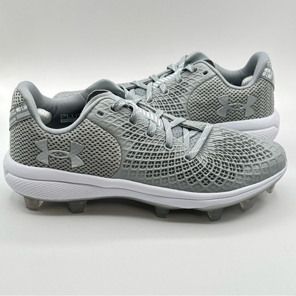 Women's UA Glyde 2 MT TPU Softball Cleats 3026603-102 Size 9 New - Picture 9 of 11